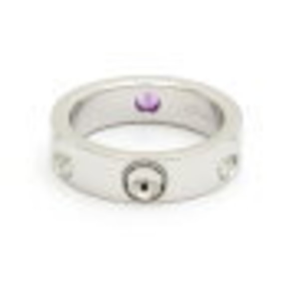 Louis Vuitton Pink Sapphire Ring No 7 - White Gold - Picture 3 of 5